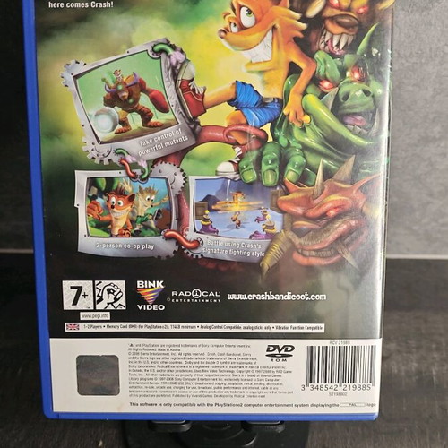 Crash Mind Over Mutant PlayStation 2 used
