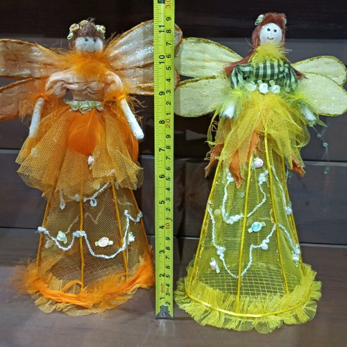 Vintage fairies with storage like new, set of 2 pieces