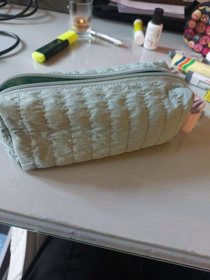 Pencil case used, as shown