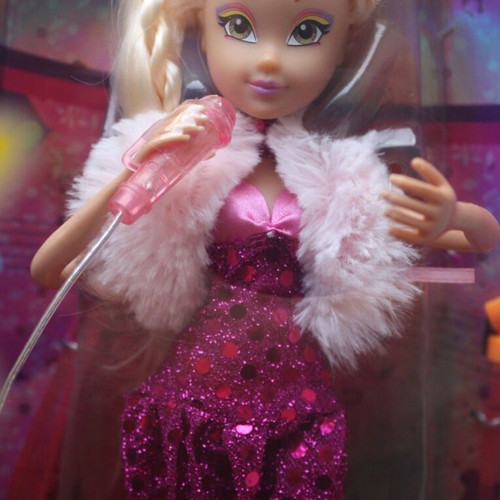 Winx Club 2010 Magical Microphone Stella doll Greek edition new