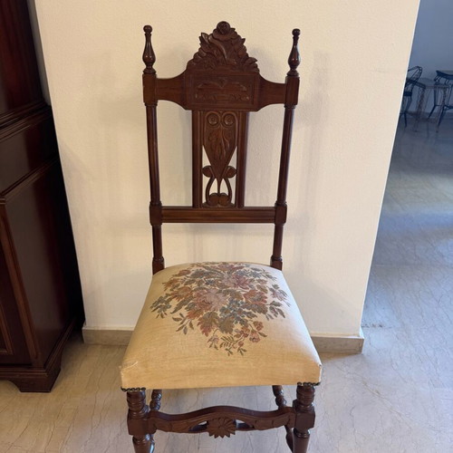 Vintage Handmade Dining Room Set by Εγγλεζάκης used