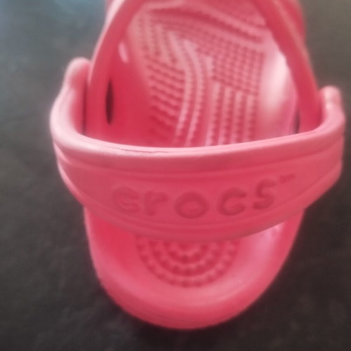 Crocs kids sandals like new, size 23, pink
