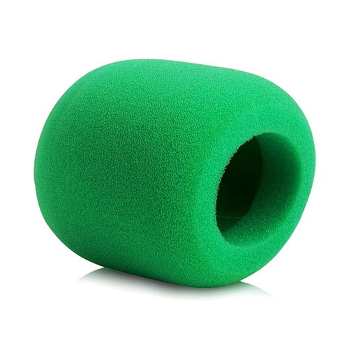 Microphone Windshield Sponge green new