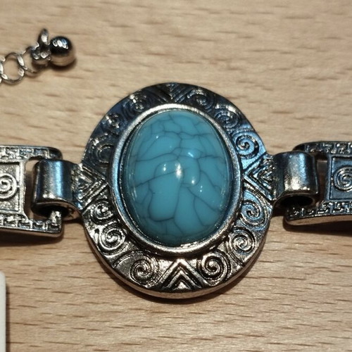 Bohemia bracelet with turquoise stone, like new