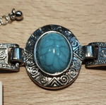 Bohemia bracelet with turquoise stone, like new