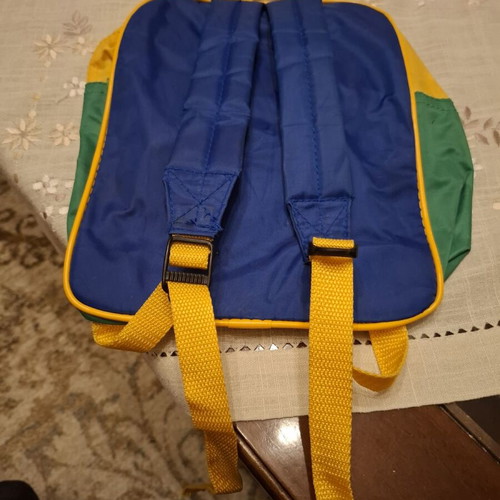 Children's backpack like new, colorful with designs