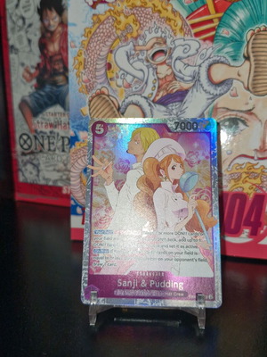 One Piece Sanji Pudding Card new