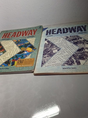 Βιβλία Headway μεταχειρισμένα, αγγλικά, 1987