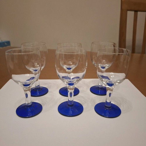 Set of 6 liqueur glasses like new