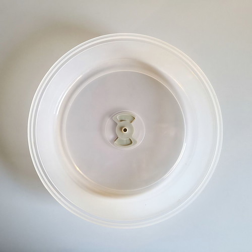 Plastic microwave cover 28 cm new
