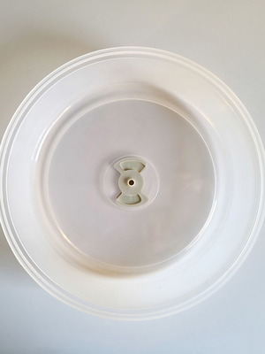 Plastic microwave cover 28 cm new