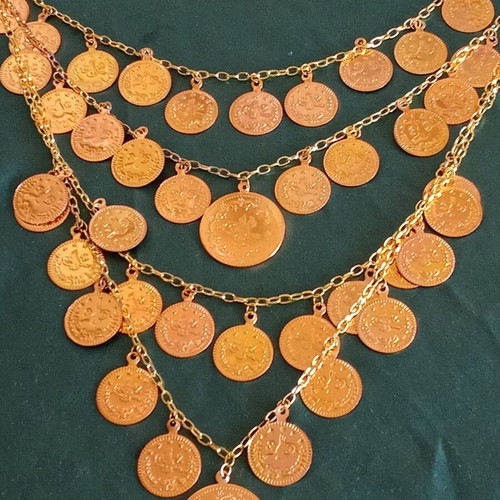 Handmade Boutique Necklace with 30 Pendants from Tryavna