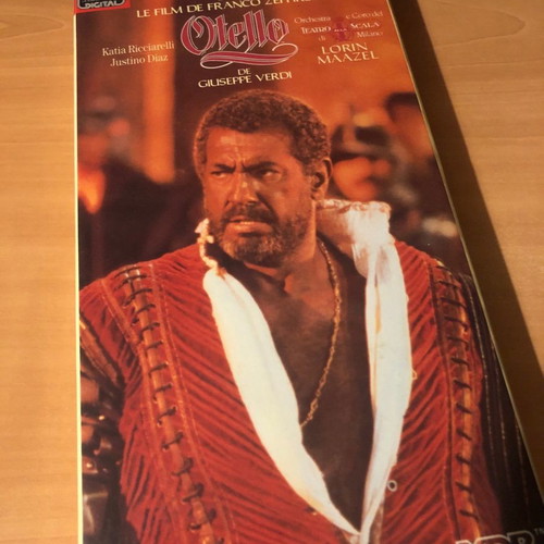 Otello by Verdi, 2 cassettes with case and libretto, new