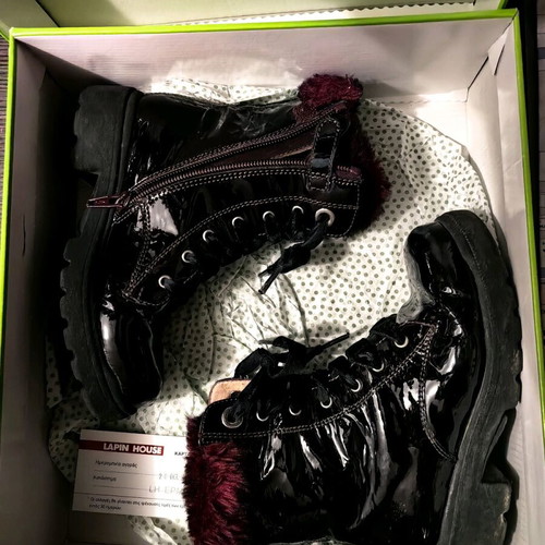 Unisa boots like new for girls, size 29, black