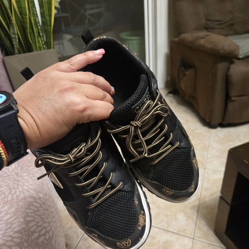 Guess sneakers like new, black and beige, size 40