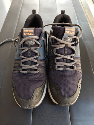 Skechers Escape Plan trail shoes size 44 used, memory foam