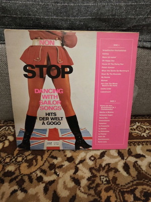 Vinyl record used, German