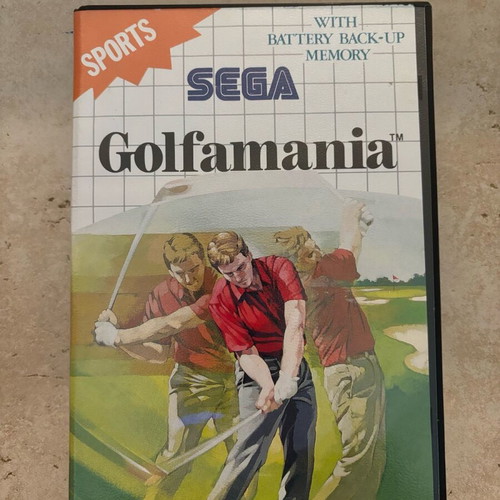Golfamania Sega Master System used