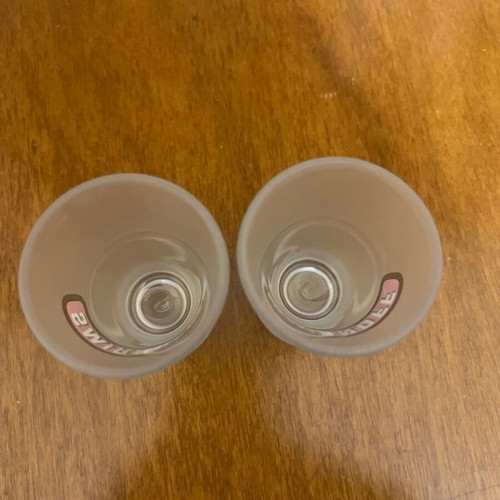 Smirnoff shot glass set of 2 like new