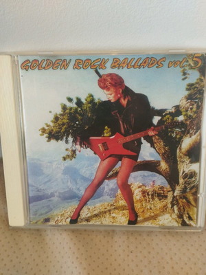 Golden Rock Ballads CD used, metal