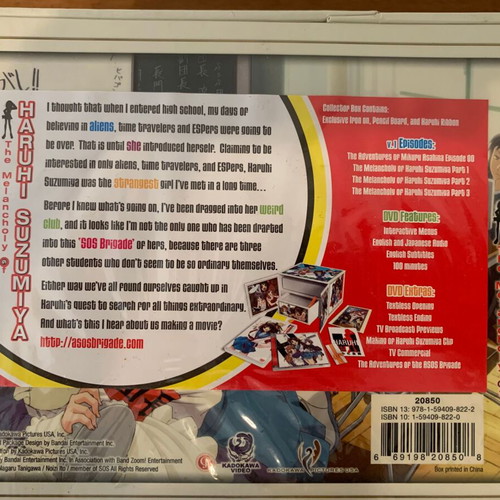 The Melancholy of Haruhi Suzumiya Limited Edition Box Set New