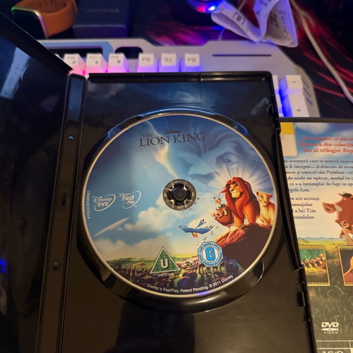 Disney children's movies DVD used, Romanian and English