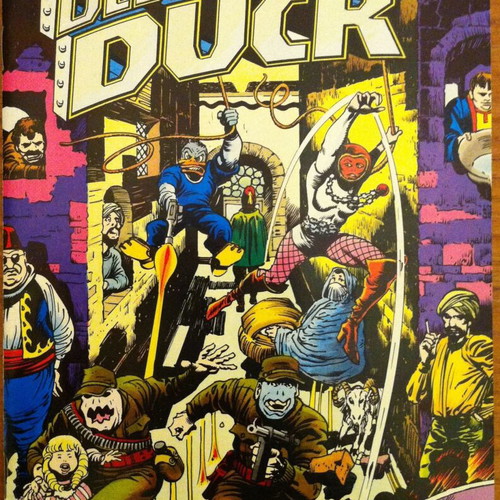 Destroyer Duck comic pack issues 1-7 used, ECLIPSE COMICS