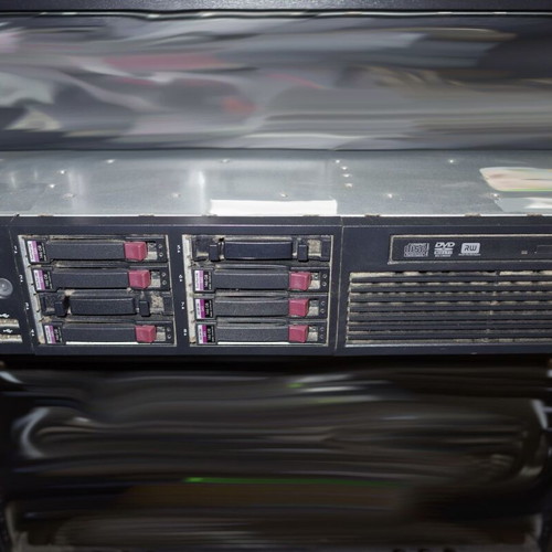 HP DL380 G6 server used with Xeon L5520, 6x146GB SAS HDD, 6GB RAM