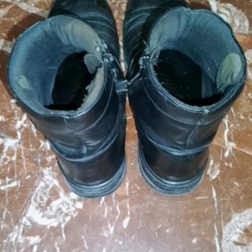 Boxer boots used, size 43, black
