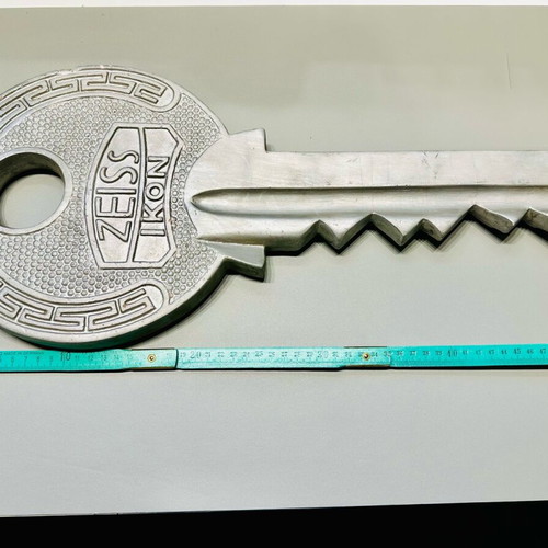 Giant ZEISS IKON Display Key used, promotional
