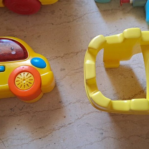 Assorted toys used, pack