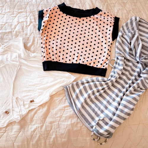 Clothing set like new, 1 dress and 2 summer tops