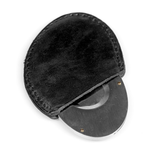 Inox cigar cutter in black leather case like new
