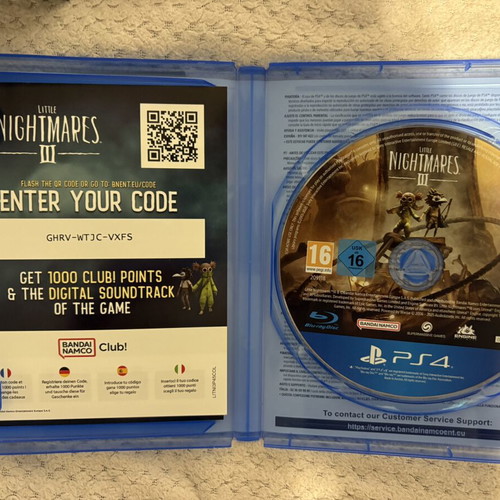 Little Nightmares III PlayStation 4 Mirror Edition like new