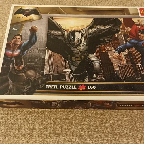 Children's puzzles used, 3-pack with Pirates, Lion King, Batman vs Superman