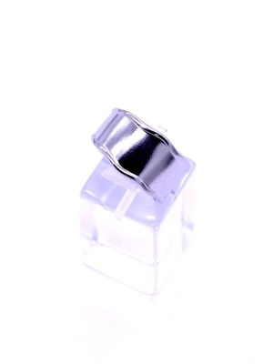 Wavy Band ring new, stainless steel, minimal modern design