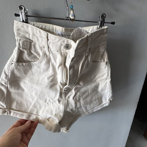 Stradivarius beige denim shorts like new, size XXS