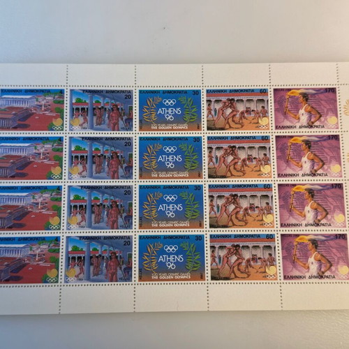 Olympic Games 1996 Stamp Sheet new