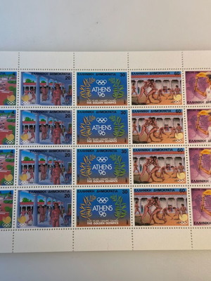 Olympic Games 1996 Stamp Sheet new