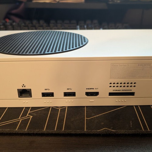 Xbox Series S 512GB console with controller and power cable