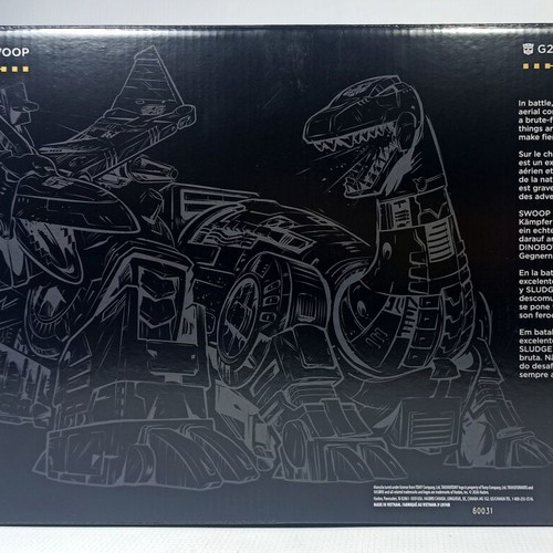 Transformers Age of the Primes G2 Dinobot Swoop & Sludge Leader MISB
