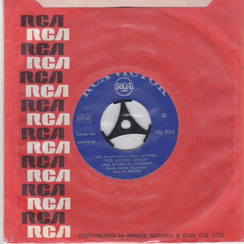 Oti Arhizei Oraio single by Lena Ntaina and Spyros Skordilis, laiko