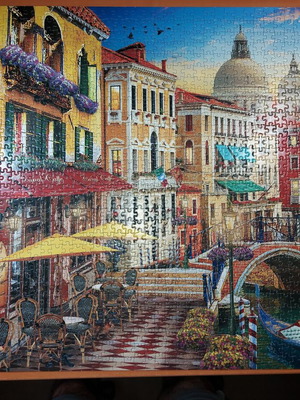 Anatolian Canal Cafe Venice 1500-piece puzzle