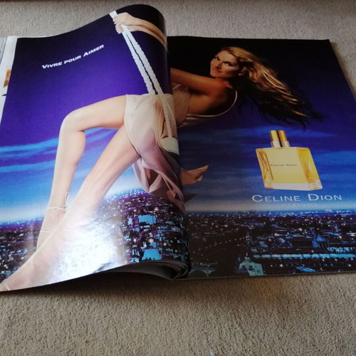 Gala magazine used, Celine Dion, 2003