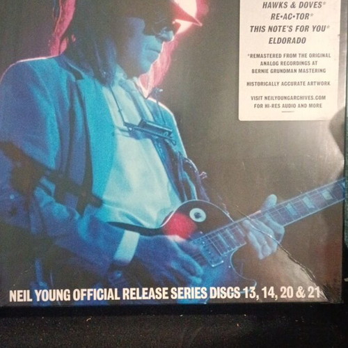 Neil Young Official Release Series Discs 13, 14, 20 & 21 sealed boxset