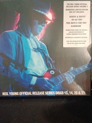 Neil Young Official Release Series Discs 13, 14, 20 & 21 sealed boxset