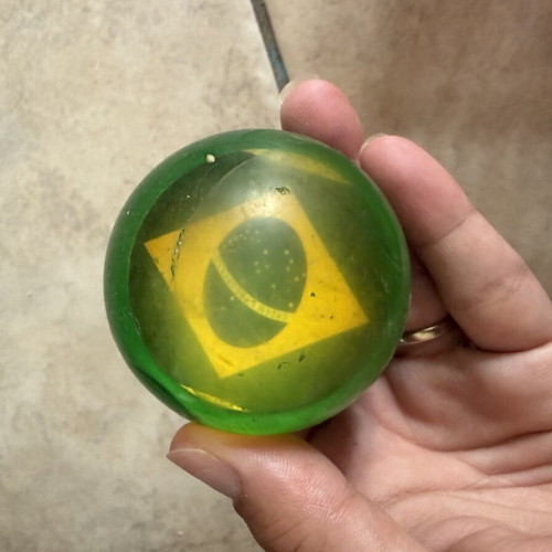 Crazy ball with flag used