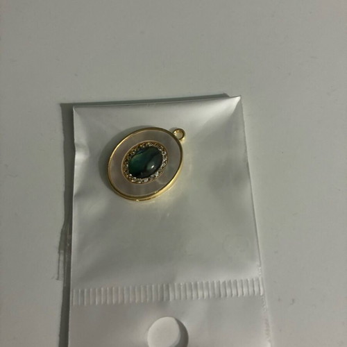 Steel pendant in gold color new