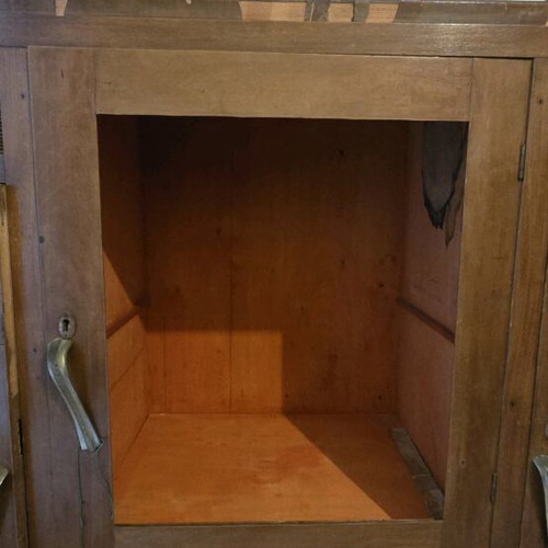 Buffet used with mirror