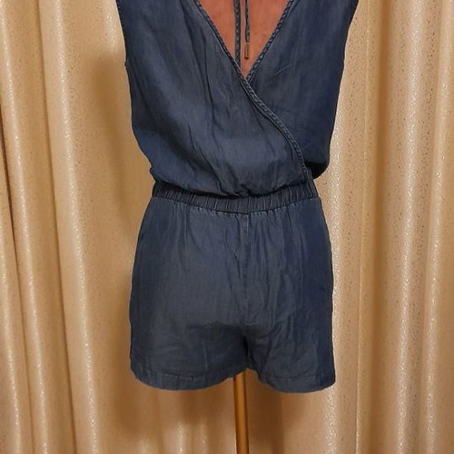 ZARA Overall shorts with pockets